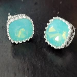 turquoise stone studs